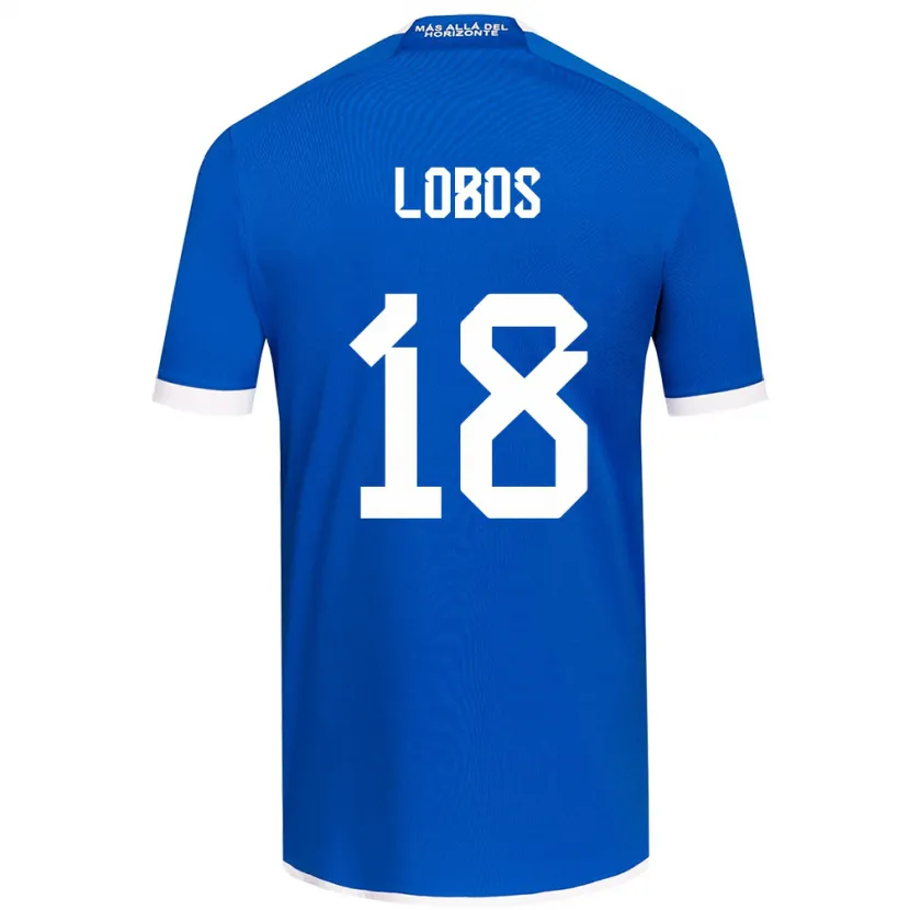 Danxen Kid Franco Lobos #18 Blue White Home Jersey 2024/25 T-Shirt