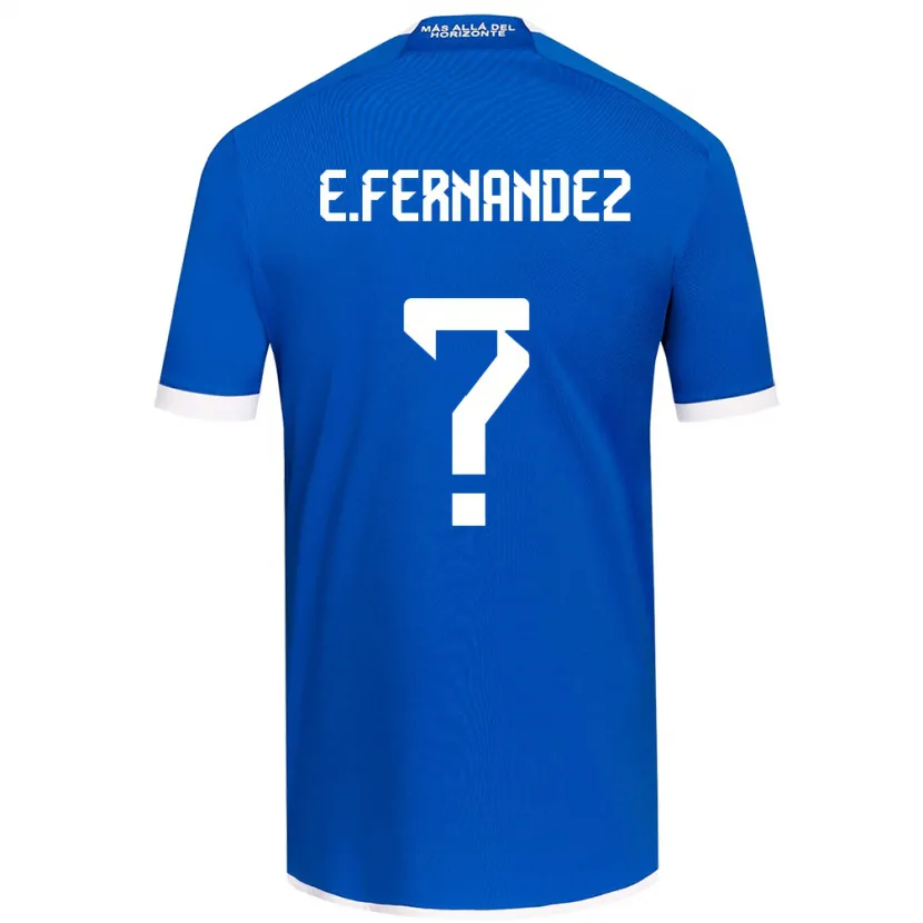 Danxen Kid Enzo Fernández #0 Blue White Home Jersey 2024/25 T-Shirt