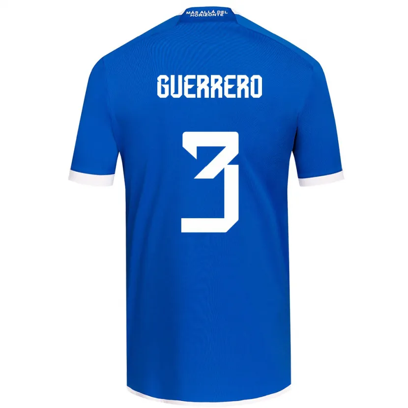 Danxen Kid Carla Guerrero #3 Blue White Home Jersey 2024/25 T-Shirt