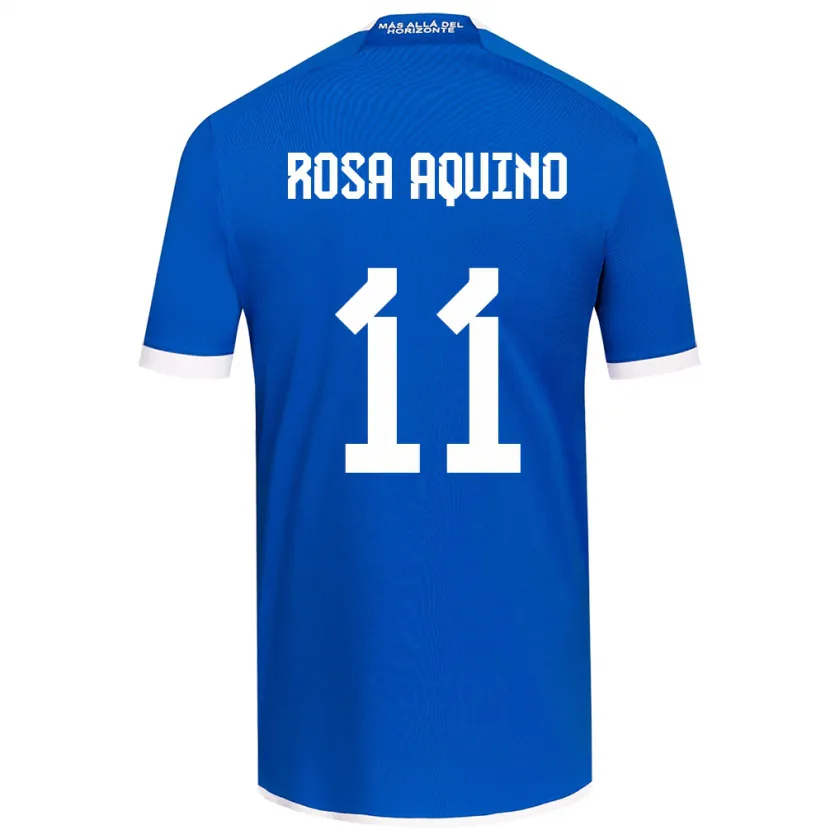 Danxen Kid Rosa Aquino #11 Blue White Home Jersey 2024/25 T-Shirt