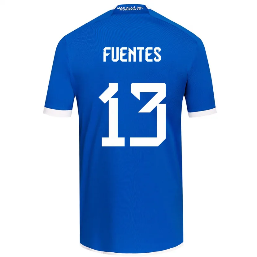 Danxen Kid Karen Fuentes #13 Blue White Home Jersey 2024/25 T-Shirt