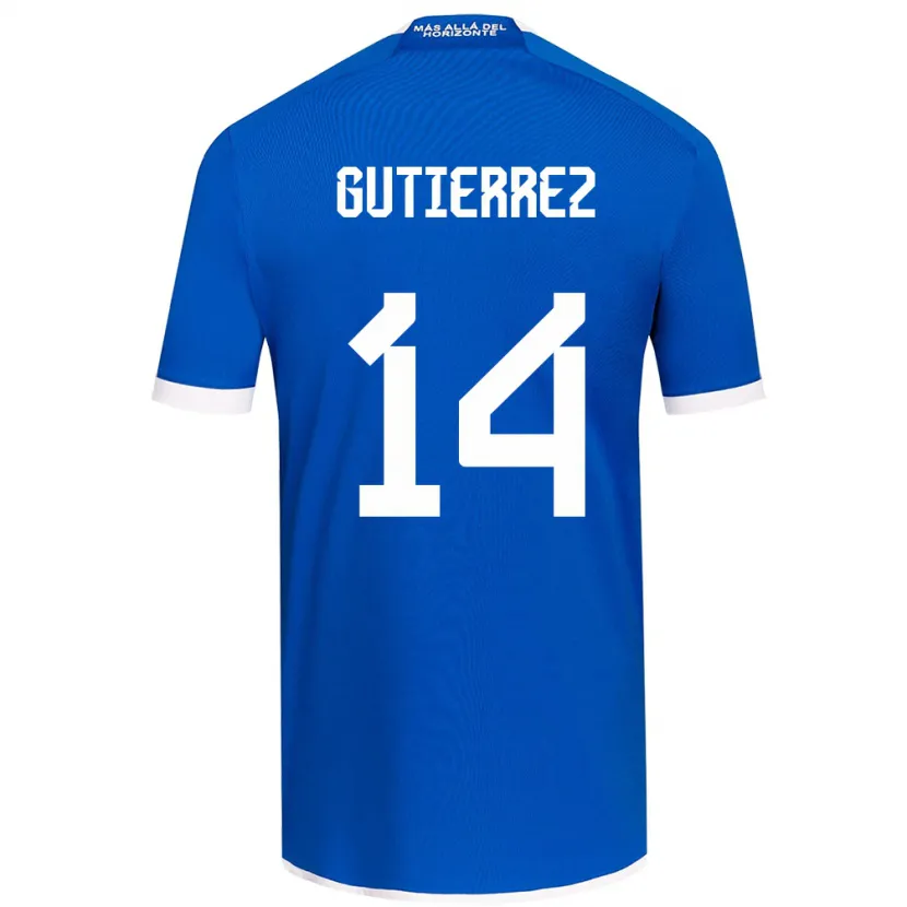 Danxen Kid Ana Gutiérrez #14 Blue White Home Jersey 2024/25 T-Shirt