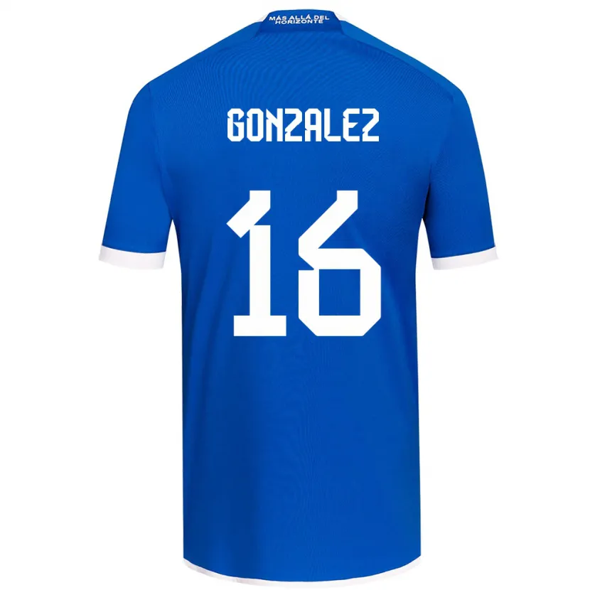 Danxen Kid Monserratt González #16 Blue White Home Jersey 2024/25 T-Shirt