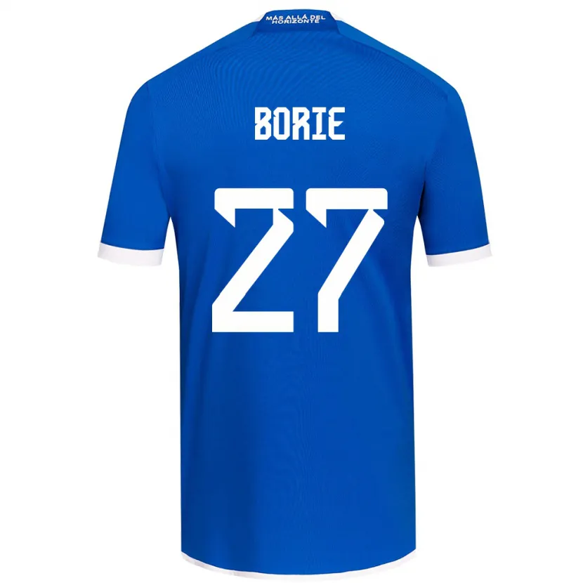 Danxen Kid Emilie Borie #27 Blue White Home Jersey 2024/25 T-Shirt