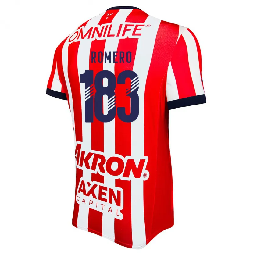 Danxen Kid Javen Romero #183 Red White Blue Home Jersey 2024/25 T-Shirt