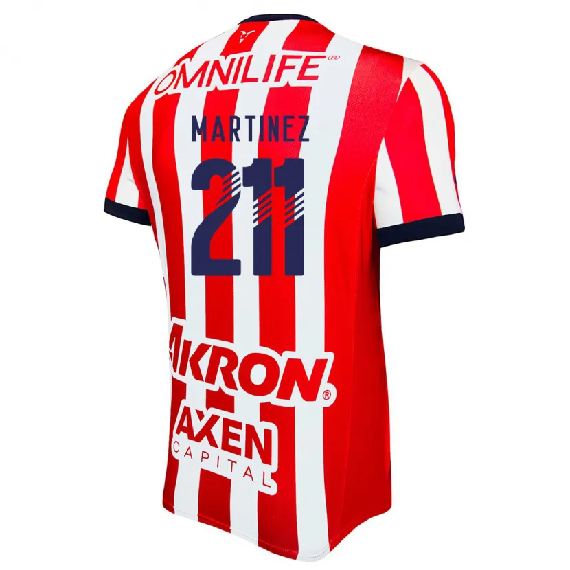 Danxen Kid Diego Martínez #211 Red White Blue Home Jersey 2024/25 T-Shirt