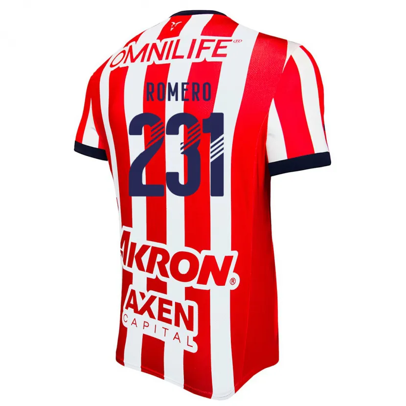 Danxen Kid Ángel Romero #231 Red White Blue Home Jersey 2024/25 T-Shirt