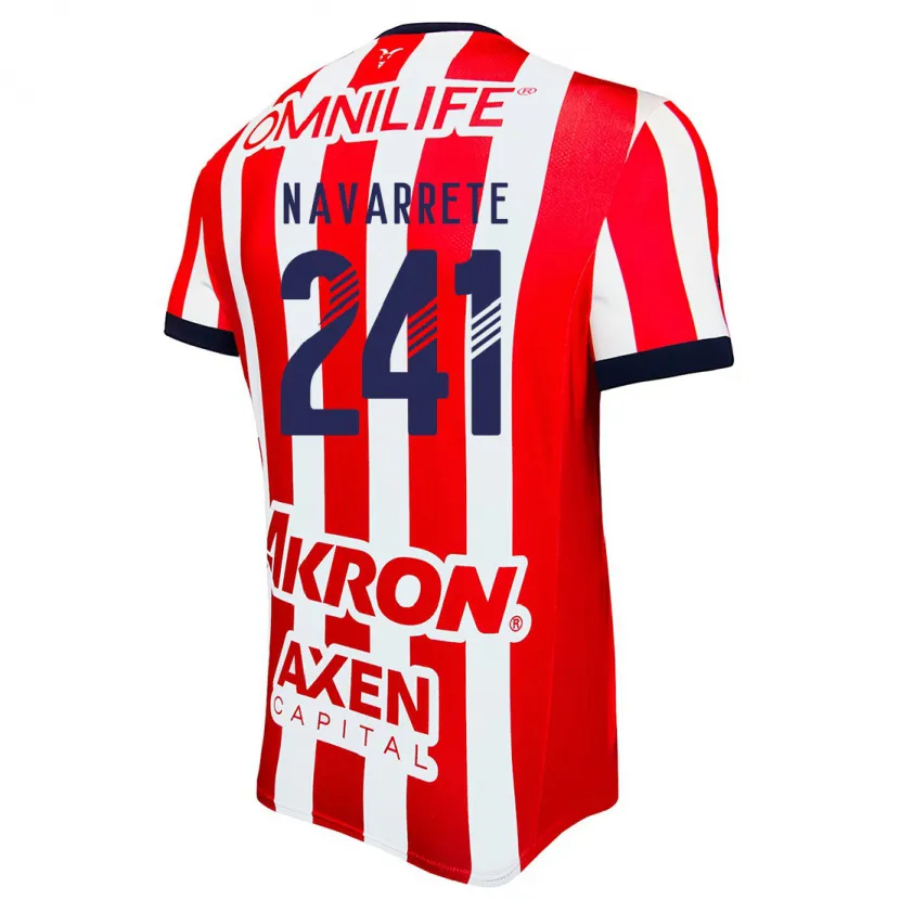 Danxen Kid Cristo Navarrete #241 Red White Blue Home Jersey 2024/25 T-Shirt