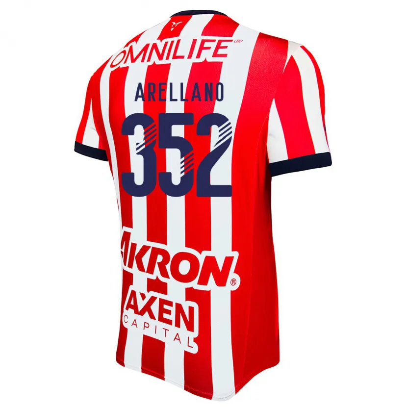 Danxen Kid Santiago Arellano #352 Red White Blue Home Jersey 2024/25 T-Shirt