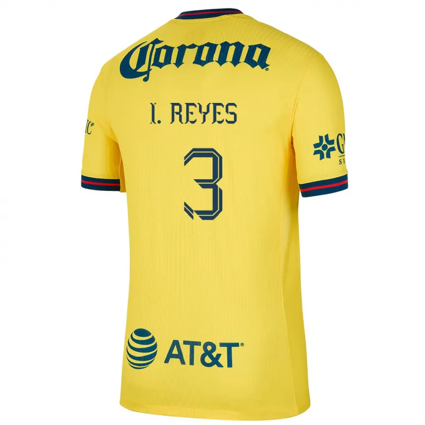 Danxen Kid Israel Reyes #3 Yellow Blue Home Jersey 2024/25 T-Shirt