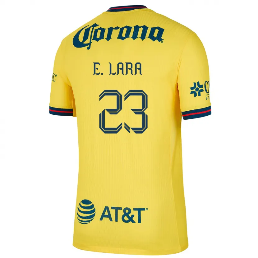 Danxen Kid Emilio Lara #23 Yellow Blue Home Jersey 2024/25 T-Shirt