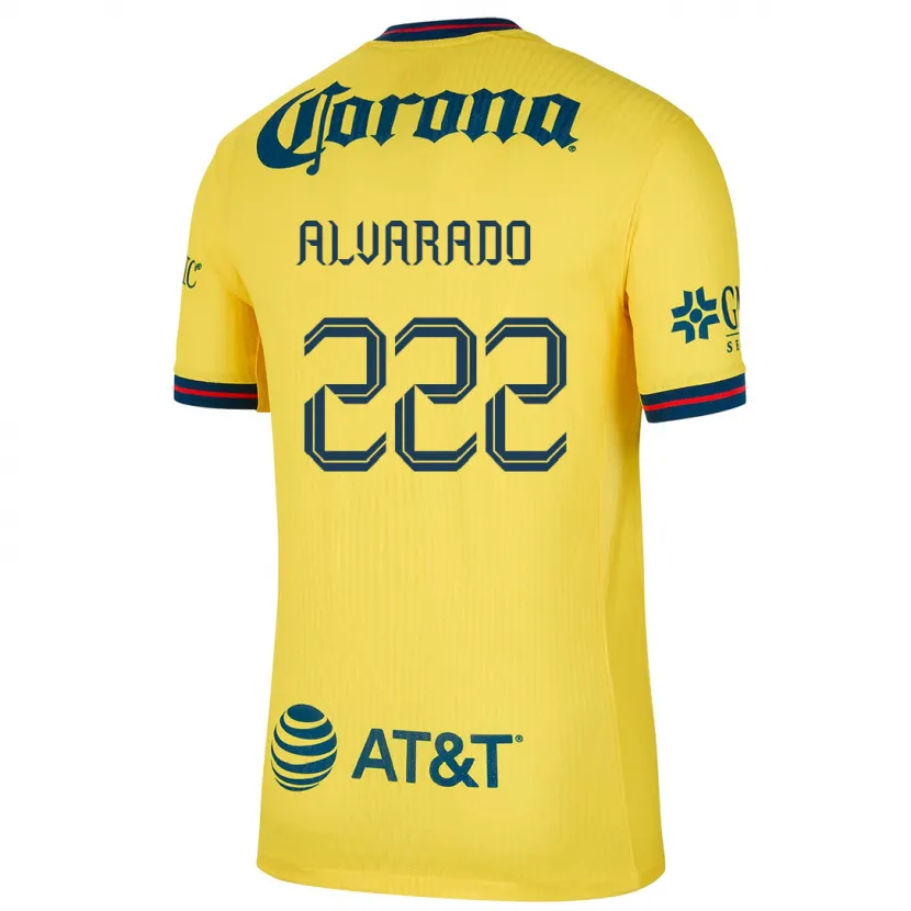 Danxen Kid Daniel Alvarado #222 Yellow Blue Home Jersey 2024/25 T-Shirt