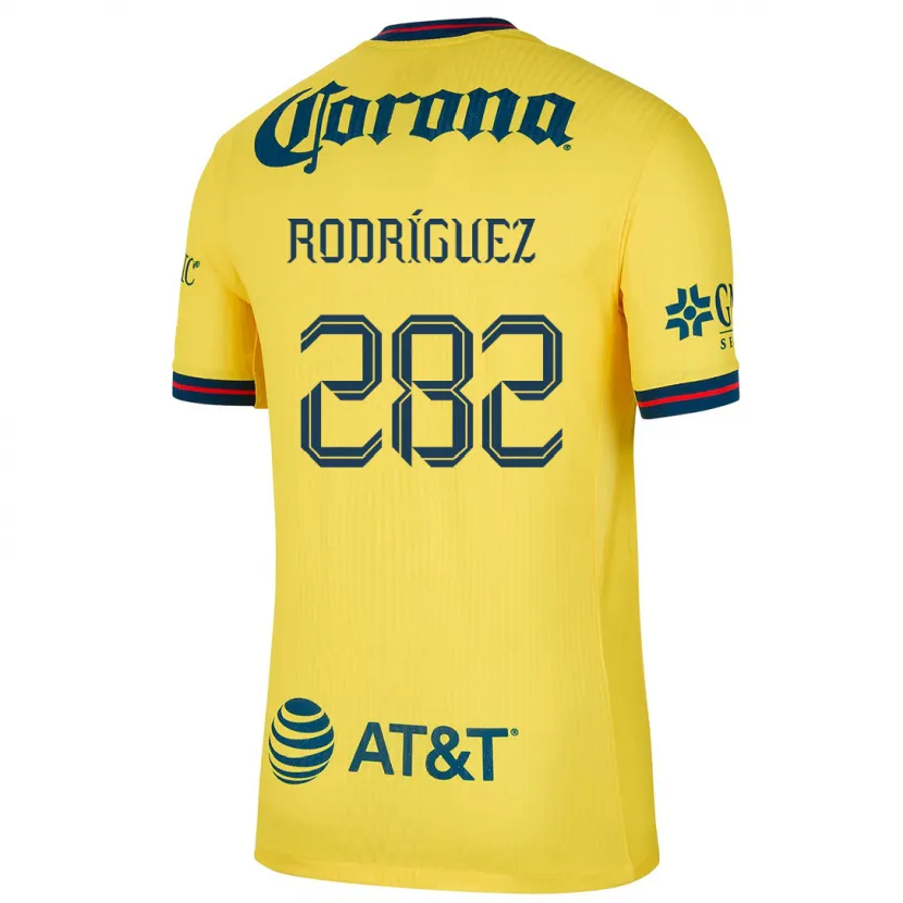 Danxen Kid Francisco Rodríguez #282 Yellow Blue Home Jersey 2024/25 T-Shirt