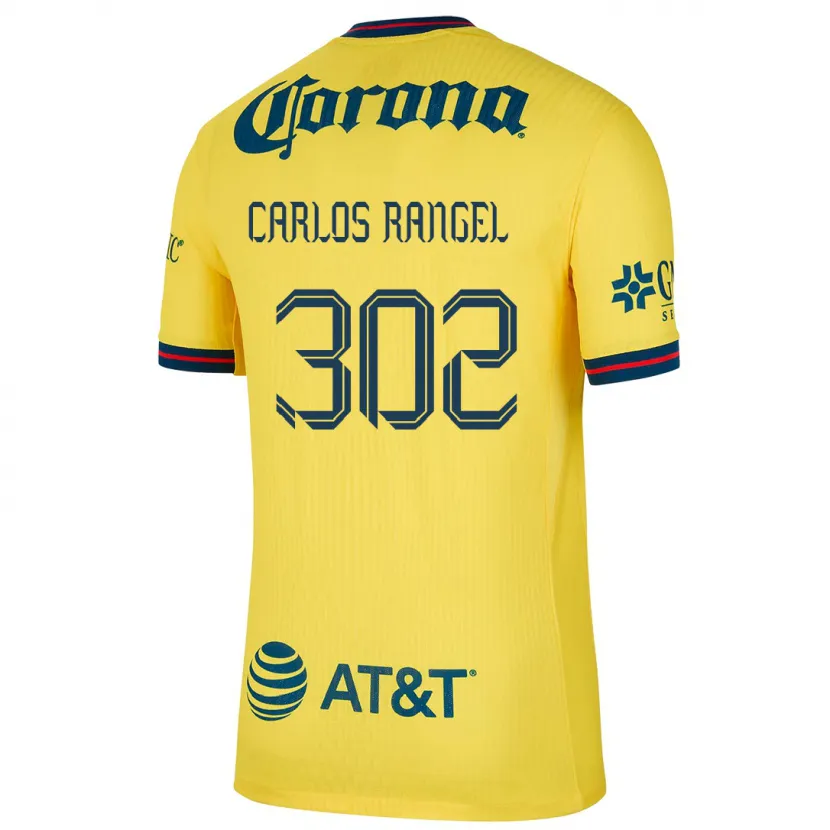 Danxen Kid Juan Carlos Rangel #302 Yellow Blue Home Jersey 2024/25 T-Shirt