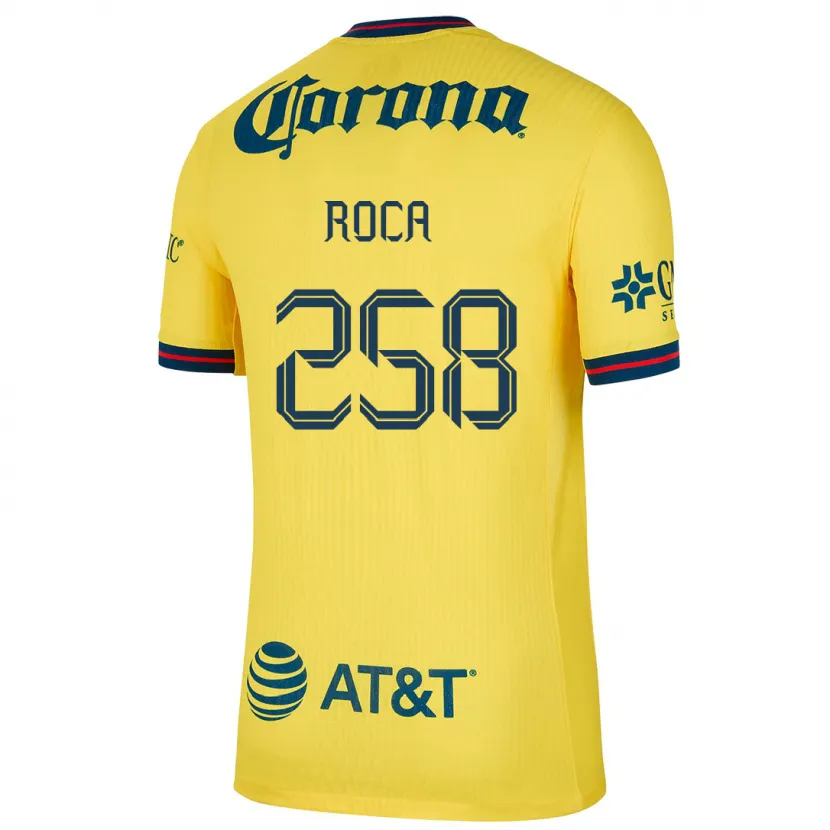 Danxen Kid Juan Roca #258 Yellow Blue Home Jersey 2024/25 T-Shirt