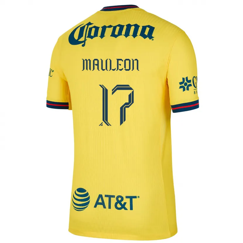 Danxen Kid Natalia Mauleon #17 Yellow Blue Home Jersey 2024/25 T-Shirt