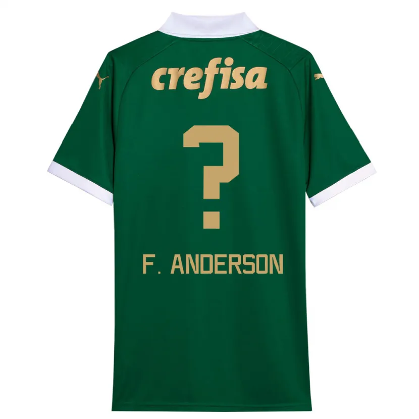 Danxen Kid Felipe Anderson #0 Green White Home Jersey 2024/25 T-Shirt