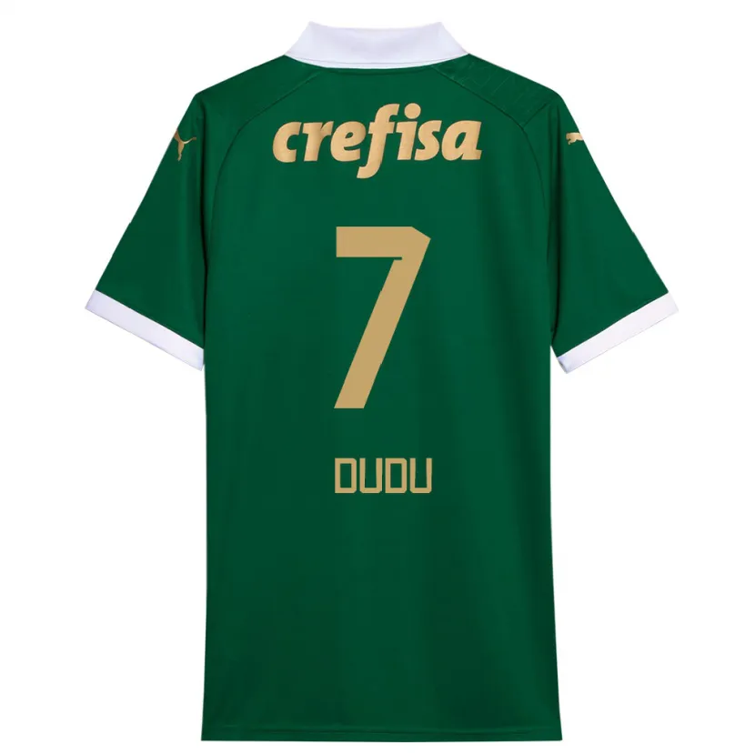 Danxen Kid Dudu #7 Green White Home Jersey 2024/25 T-Shirt