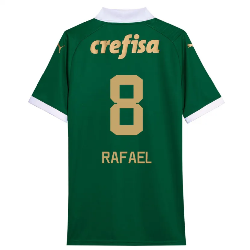 Danxen Kid Zé Rafael #8 Green White Home Jersey 2024/25 T-Shirt