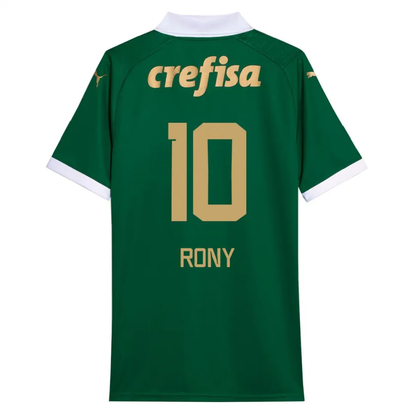 Danxen Kid Rony #10 Green White Home Jersey 2024/25 T-Shirt