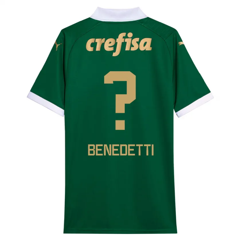 Danxen Kid Luis Benedetti #0 Green White Home Jersey 2024/25 T-Shirt