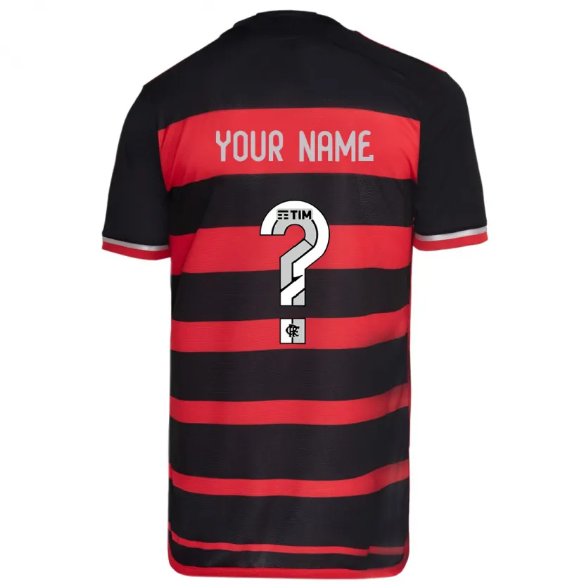 Danxen Kid Your Name #0 Red Black Home Jersey 2024/25 T-Shirt