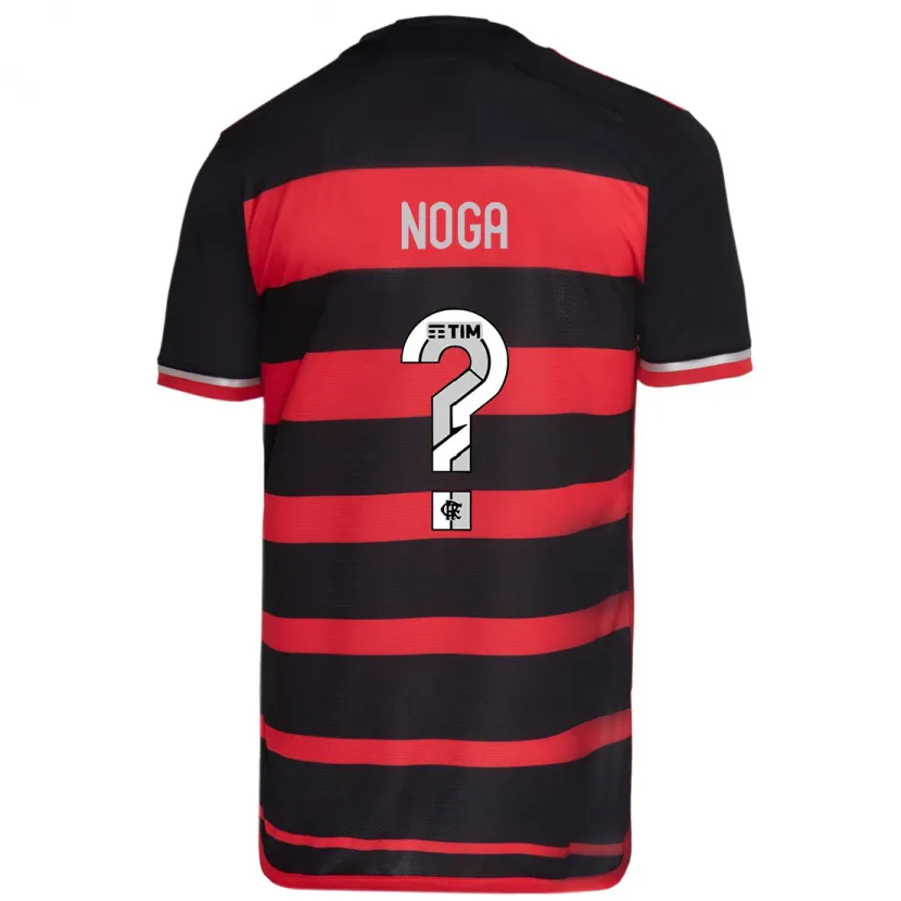 Danxen Kid Gabriel Noga #0 Red Black Home Jersey 2024/25 T-Shirt