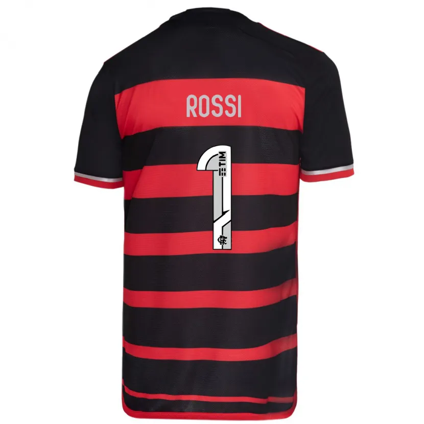 Danxen Kid Agustín Rossi #1 Red Black Home Jersey 2024/25 T-Shirt