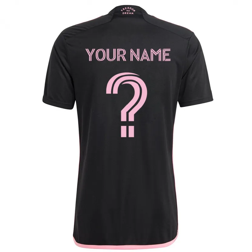 Danxen Kid Your Name #0 Black Away Jersey 2024/25 T-Shirt