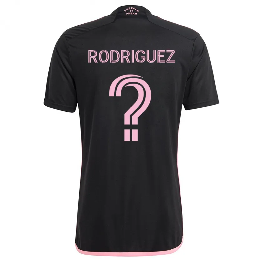 Danxen Kid Emerson Rodríguez #0 Black Away Jersey 2024/25 T-Shirt