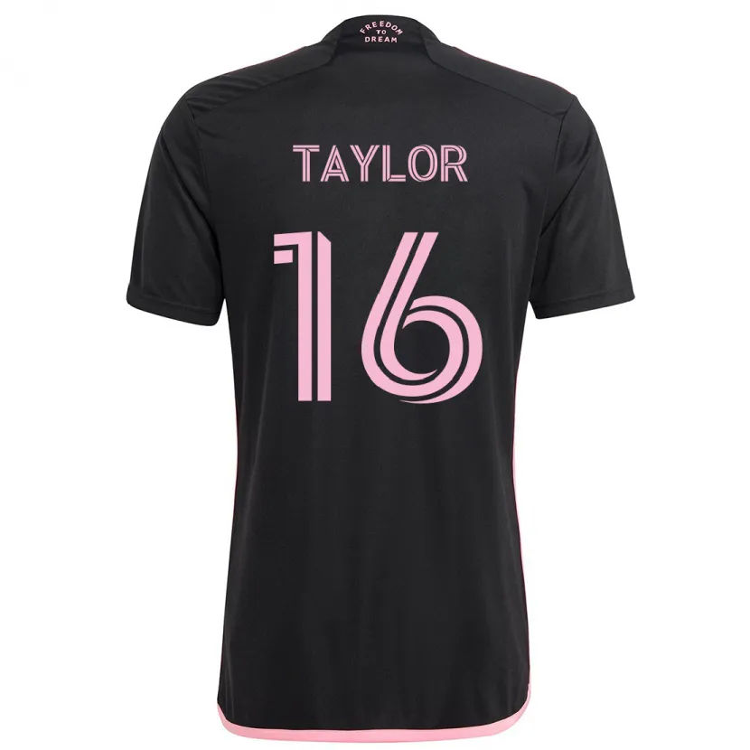 Danxen Kid Robert Taylor #16 Black Away Jersey 2024/25 T-Shirt