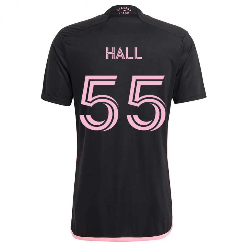 Danxen Kid Tyler Hall #55 Black Away Jersey 2024/25 T-Shirt