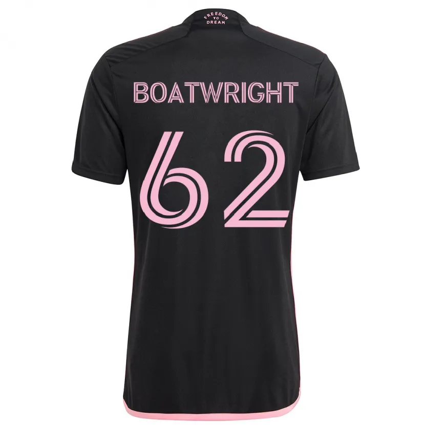 Danxen Kid Israel Boatwright #62 Black Away Jersey 2024/25 T-Shirt