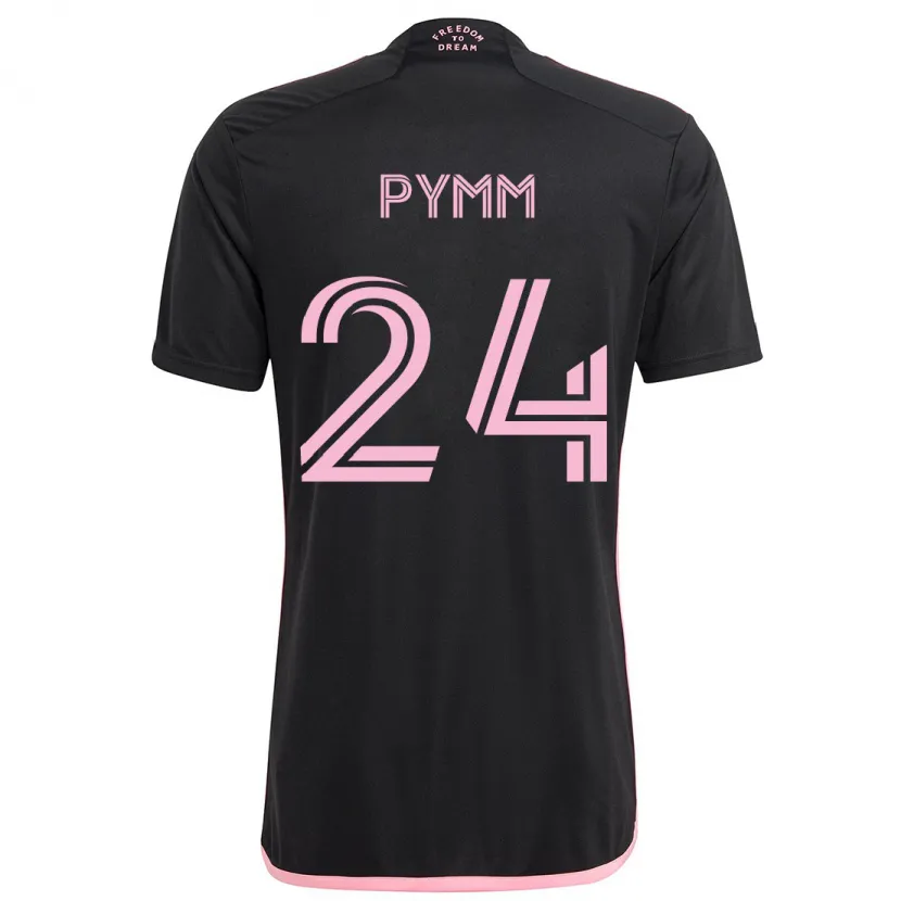 Danxen Kid Jack Pymm #24 Black Away Jersey 2024/25 T-Shirt