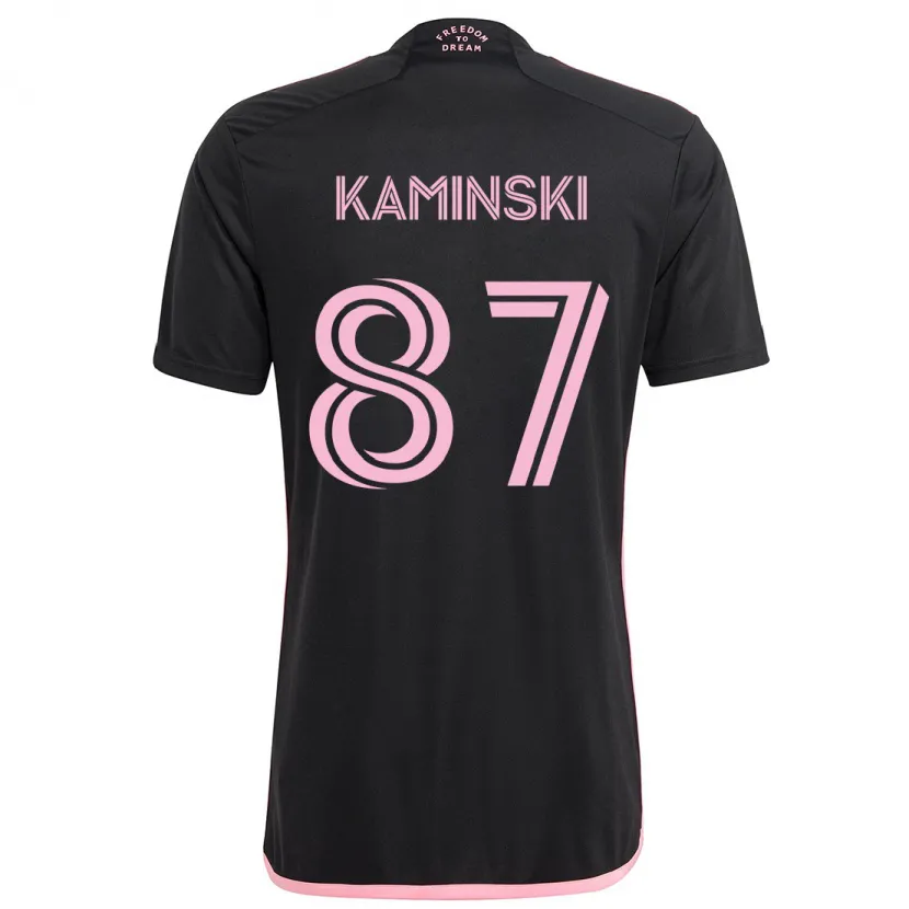 Danxen Kid Brett Kaminski #87 Black Away Jersey 2024/25 T-Shirt