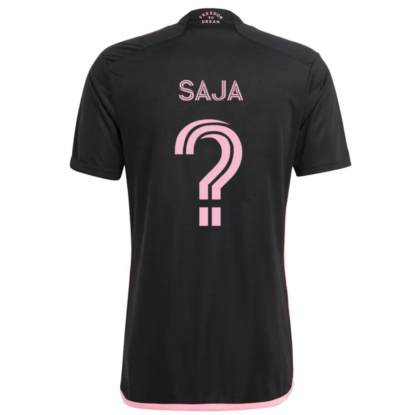 Danxen Kid Mateo Saja #0 Black Away Jersey 2024/25 T-Shirt