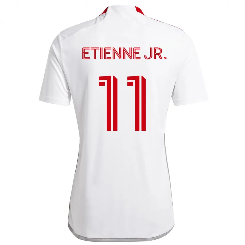 Danxen Kid Derrick Etienne Jr. #11 White Red Away Jersey 2024/25 T-Shirt