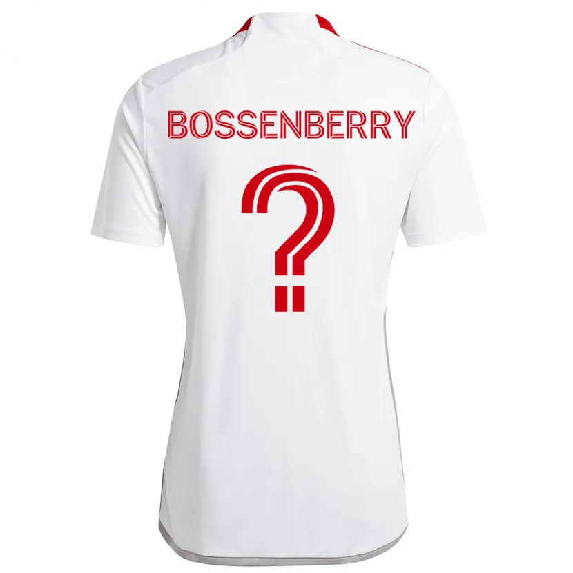 Danxen Kid Antone Bossenberry #0 White Red Away Jersey 2024/25 T-Shirt