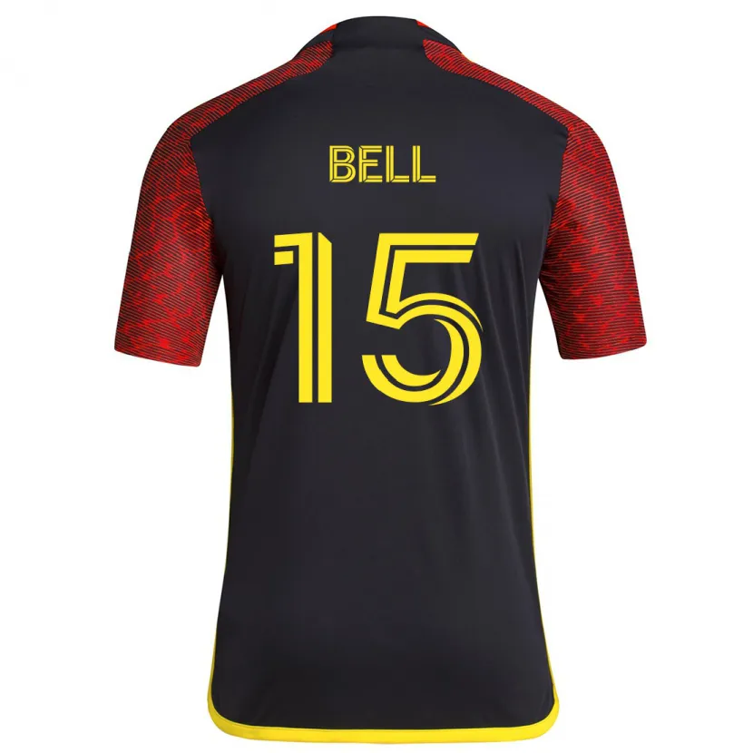 Danxen Kid Jon Bell #15 Red Black Away Jersey 2024/25 T-Shirt