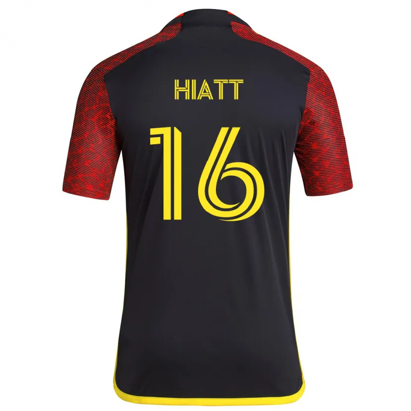 Danxen Kid Samantha Hiatt #16 Red Black Away Jersey 2024/25 T-Shirt