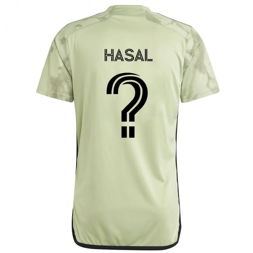 Danxen Kid Thomas Hasal #0 Light Green Away Jersey 2024/25 T-Shirt