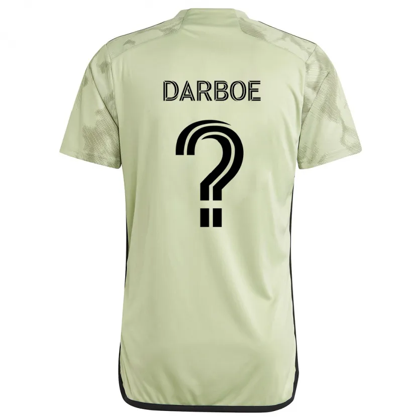 Danxen Kid Bajung Darboe #0 Light Green Away Jersey 2024/25 T-Shirt