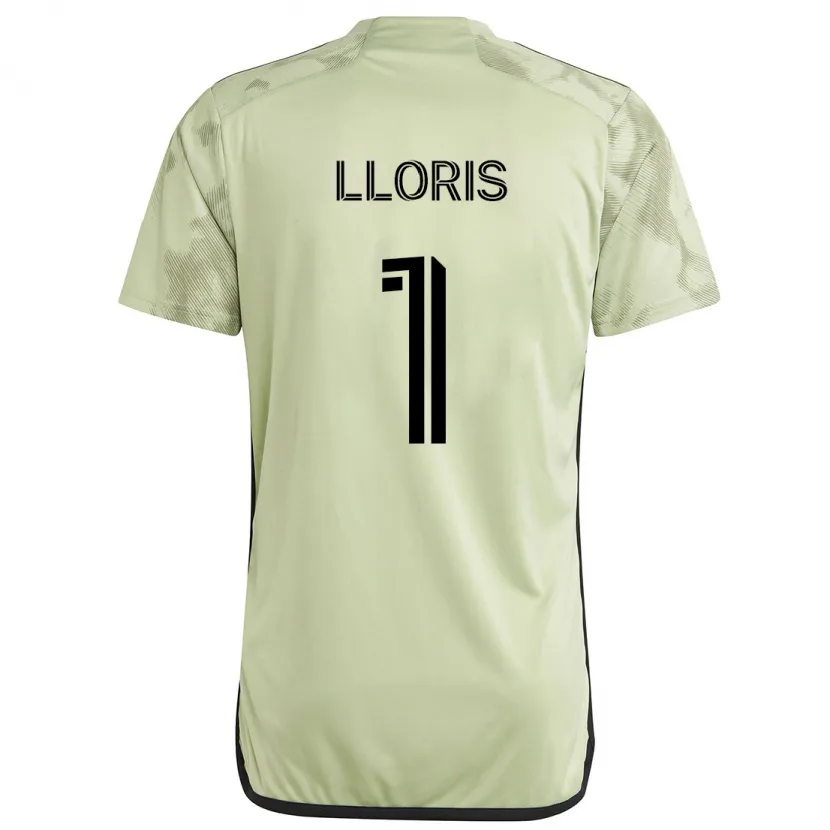 Danxen Kid Hugo Lloris #1 Light Green Away Jersey 2024/25 T-Shirt