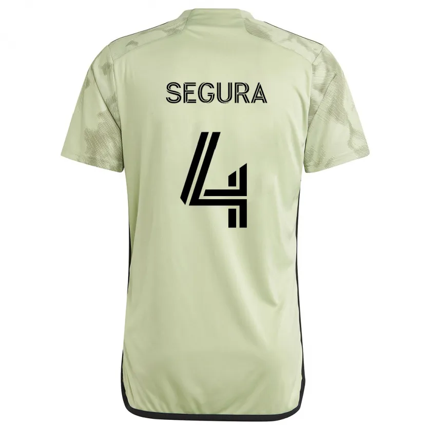 Danxen Kid Eddie Segura #4 Light Green Away Jersey 2024/25 T-Shirt