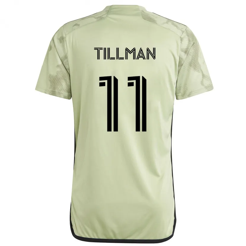 Danxen Kid Timothy Tillman #11 Light Green Away Jersey 2024/25 T-Shirt