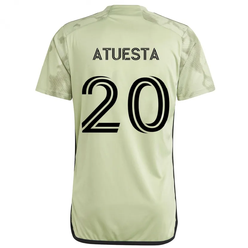 Danxen Kid Eduard Atuesta #20 Light Green Away Jersey 2024/25 T-Shirt