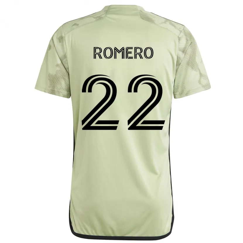 Danxen Kid Abraham Romero #22 Light Green Away Jersey 2024/25 T-Shirt