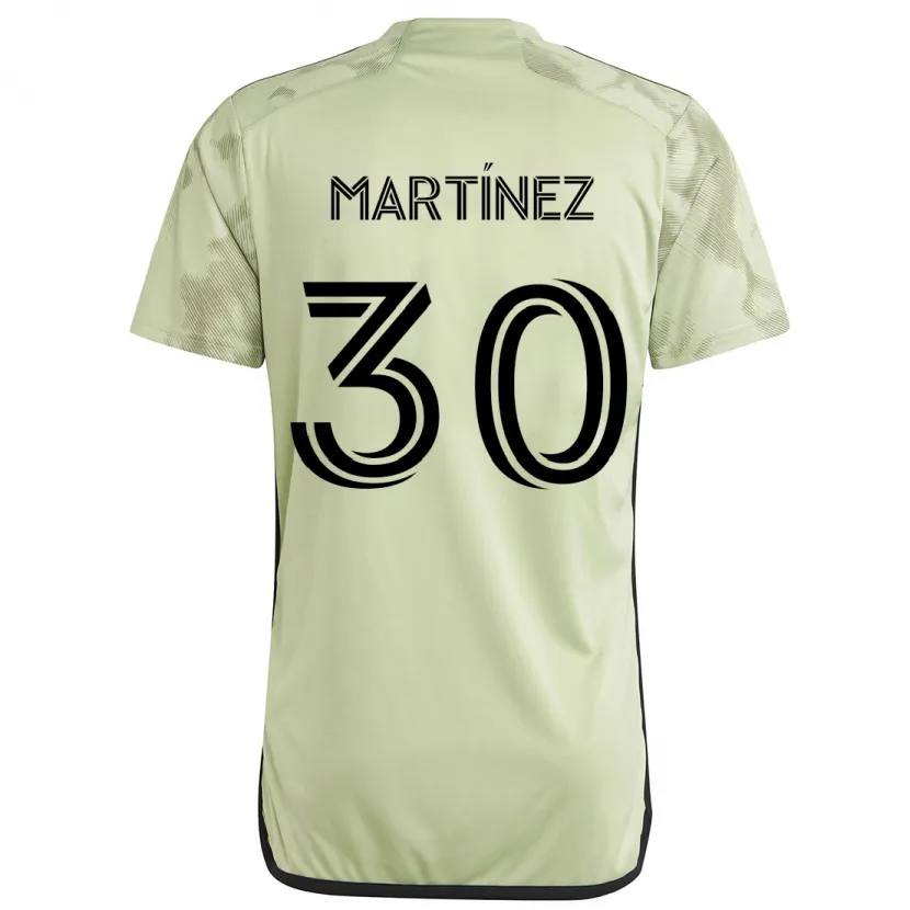 Danxen Kid David Martínez #30 Light Green Away Jersey 2024/25 T-Shirt