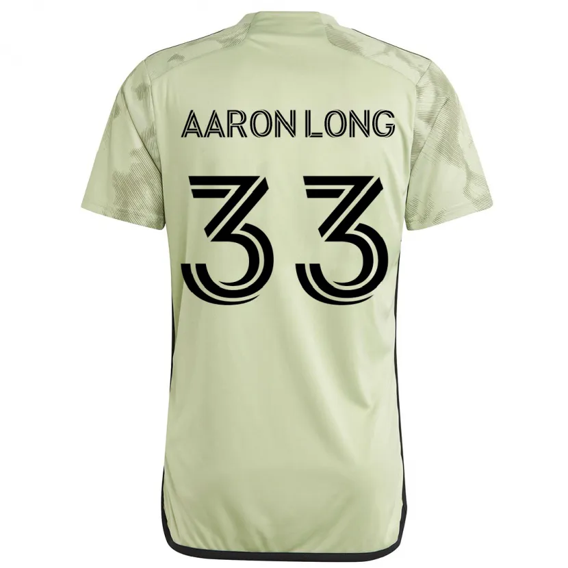 Danxen Kid Aaron Long #33 Light Green Away Jersey 2024/25 T-Shirt