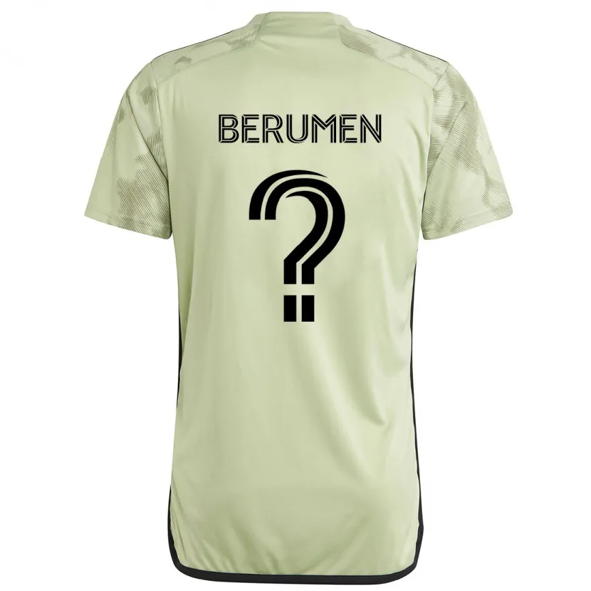 Danxen Kid Eddy Berumen #0 Light Green Away Jersey 2024/25 T-Shirt